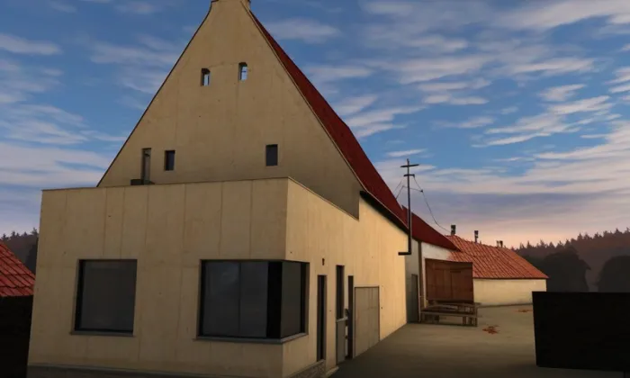 Zemědělský dvůr čp. 10 – podzim