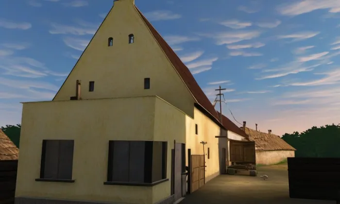 Zemědělský dvůr čp. 10 – léto