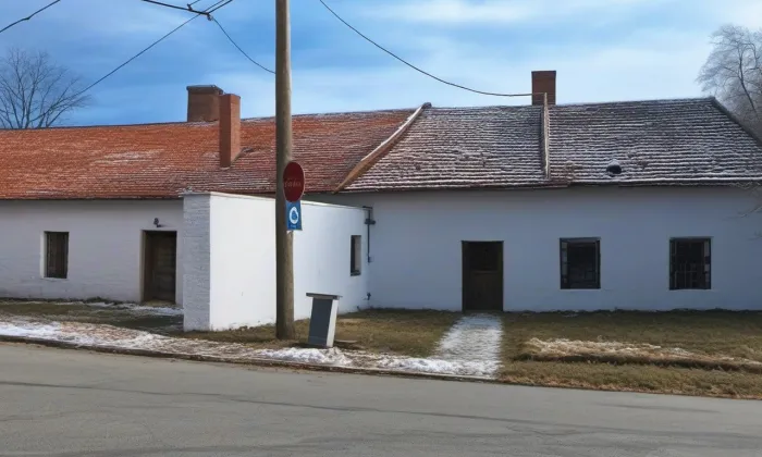 Zemanova kovárna – zima