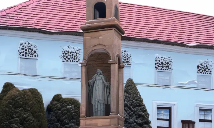 Zvonička (Královice) – zima