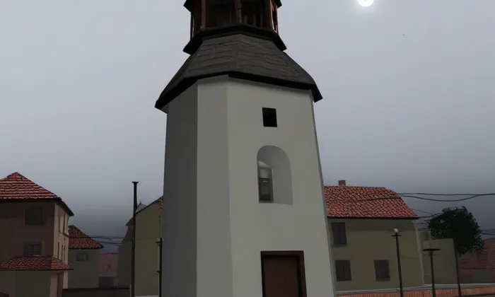Zvonice (Olšovec) – noc