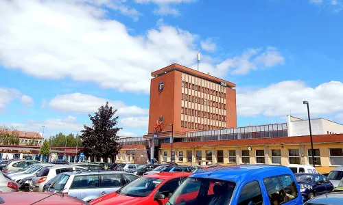 Areál železniční stanice Cheb