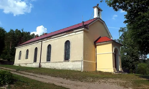 evangelický kostel v Moravské Chrastové