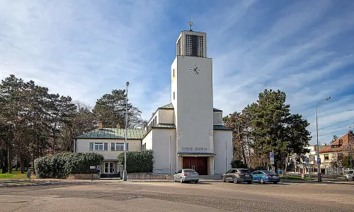 evangelický kostel ve Střešovicích