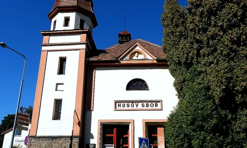 husitský kostel v Ledči nad Sázavou