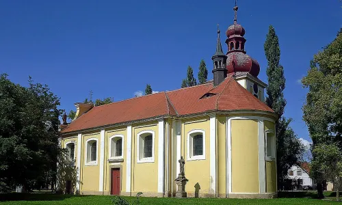 kostel svatého Jakuba Většího v Kněževsi
