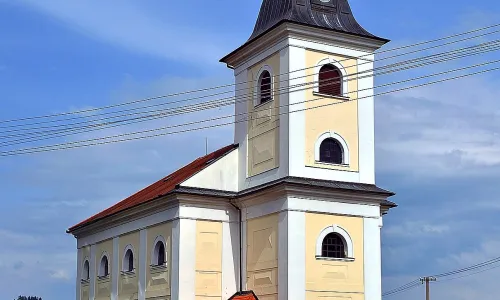 kostel svatého Jeronýma v Křetíně