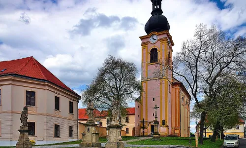 kostel svatého Václava v Nezamyslicích