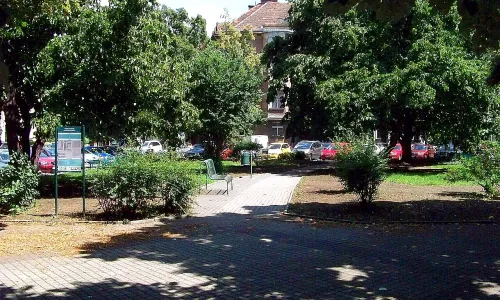 Park v ulici Rooseveltova