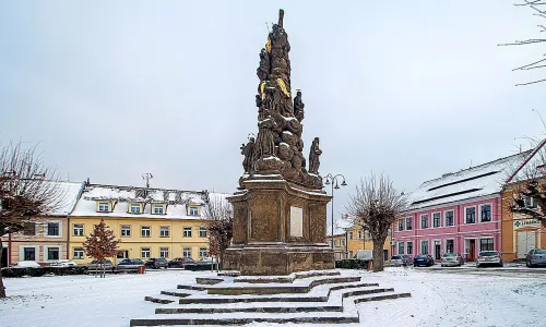 Sloup Nejsvětější Trojice v Dubé