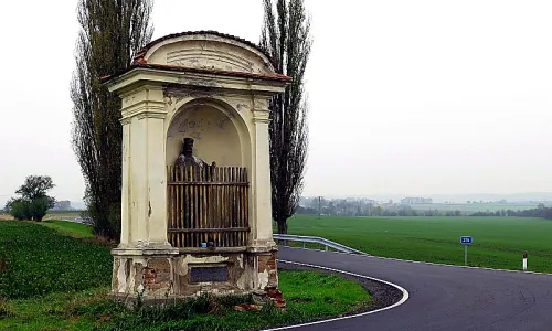 Výklenková kaplička svatého Václava