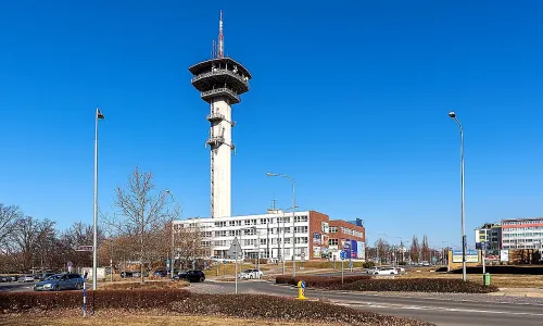 telekomunikační budova Pardubice