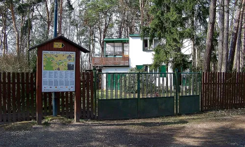 chata Bohumila Hrabala v Kersko