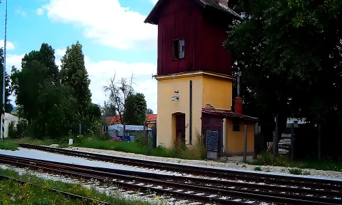 Drážní věžový vodojem