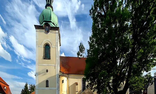 Kostel Nejsvětější Trojice v Jiřetíně pod Jedlovou