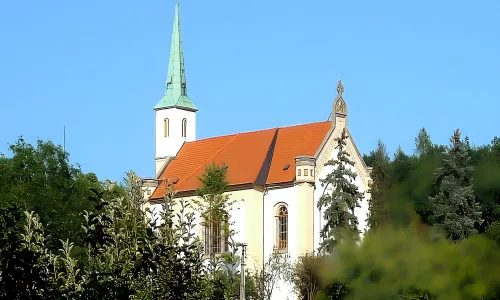 evangelický kostel v Dvakačovicích