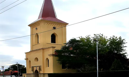 evangelický kostel v Mělnickém Vtelně