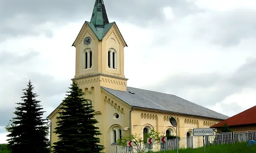 evangelický kostel v Pozděchově