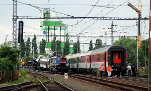 železniční nehoda ve Studénce (2008)