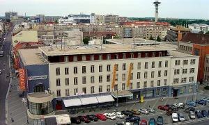 grandhotel a okresní dům v Pardubicích