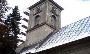 Evangelický kostel v Komorní Lhotce