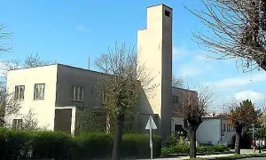 evangelický kostel v Lounech