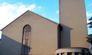 evangelický kostel v Mšeně