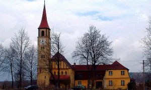 evangelický kostel v Novém Městě pod Smrkem