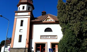 husitský kostel v Ledči nad Sázavou