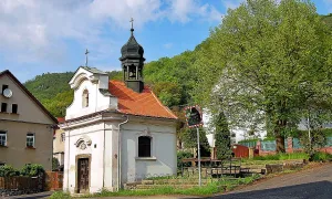 kaple svaté Anny na návsi v Brné