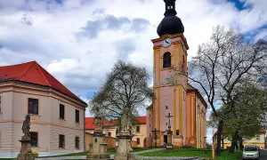 kostel svatého Václava v Nezamyslicích