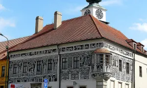Malovaný dům v Třebíči