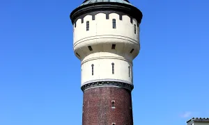 Vodárenská věž v areálu Plzeňského Prazdroje