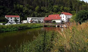 mlýn a malá vodní elektrárna ve Šlovicích