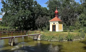 tvrziště Na Baště v Tihavě