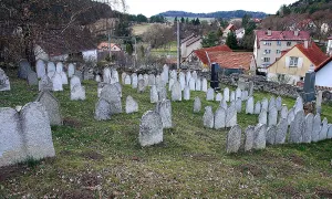 Židovský hřbitov v Rabí