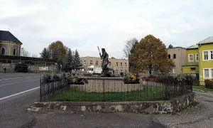 Kašna se sochou Neptuna
