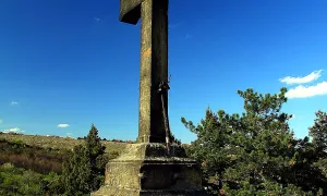 Krucifix na skále