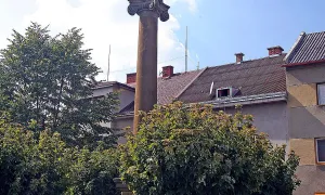 Sloup se sochou Panny Marie (Brandýs nad Orlicí)