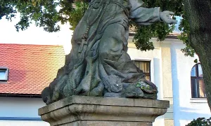 Socha stigmatizace svatého Františka