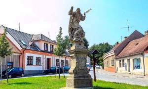 Socha svatého Vavřince (Heřmanův Městec)