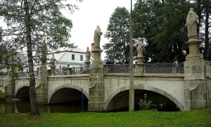 barokní most ve Žďáru nad Sázavou