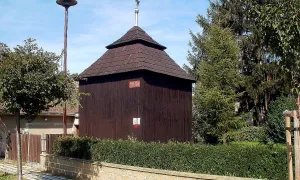 dřevěná zvonice v Končicích