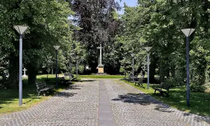 evangelický hřbitov ve Strašnicích