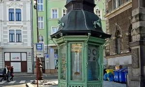 meteorologický sloup v Liberci