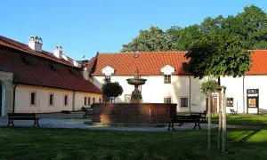 městská kašna v Poděbradech