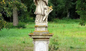 socha svatého Jana Nepomuckého (Borovany, u Stropnice)