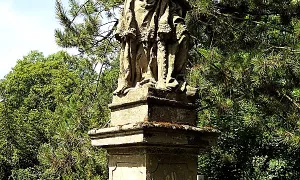 socha svatého Jana Nepomuckého (Staré Ždánice)