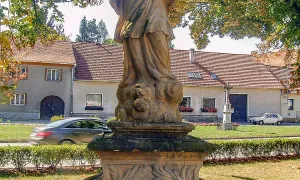 socha svatého Jana Nepomuckého ve Svitávce