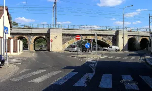 železniční viadukt V Podbabě